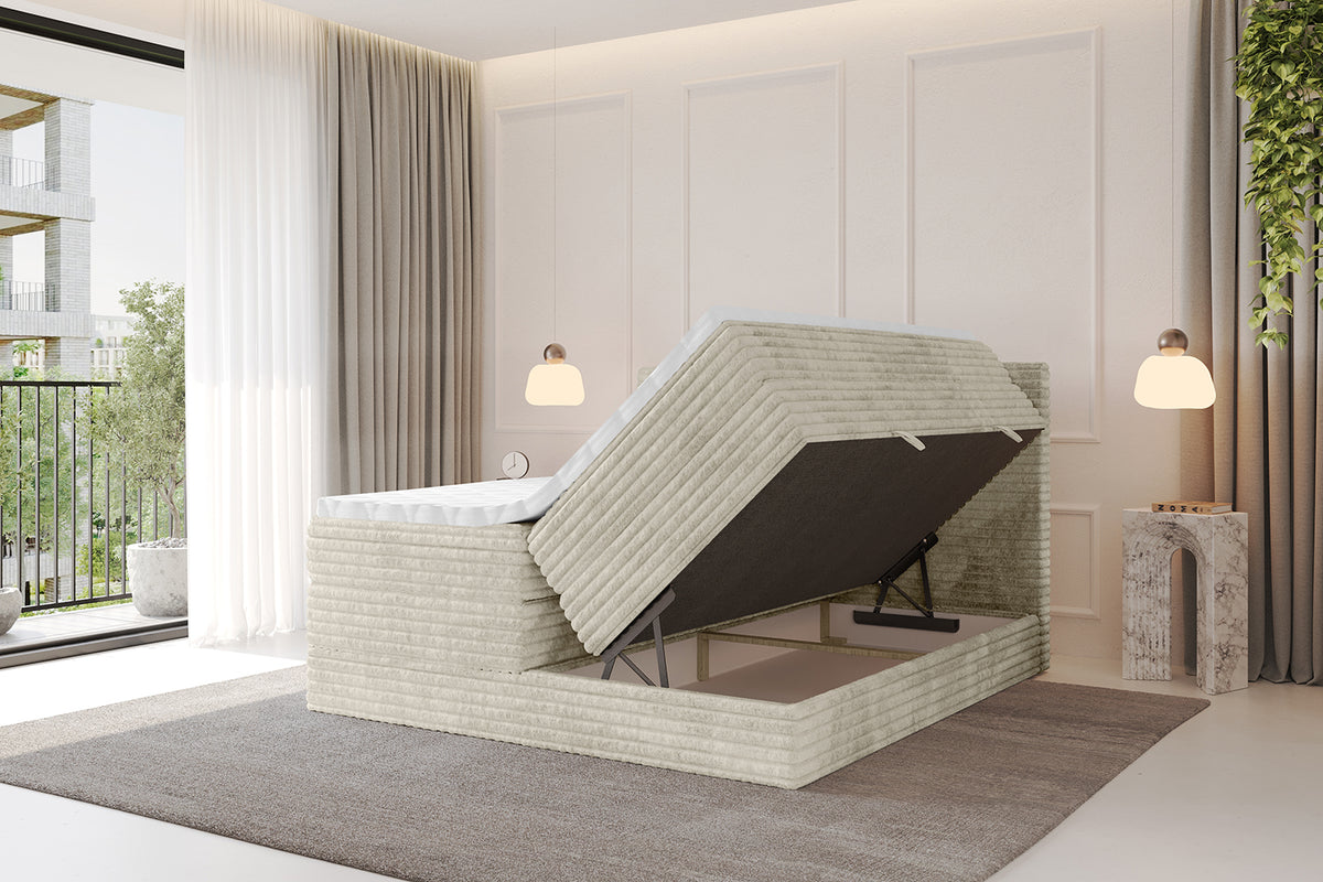 Boxspringbett TOLO KING-v1 Cord