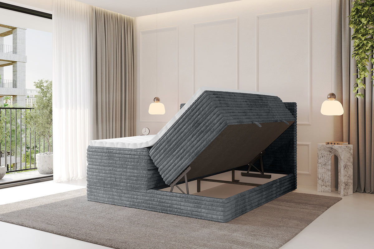 Boxspringbett TOLO KING-v1 Cord