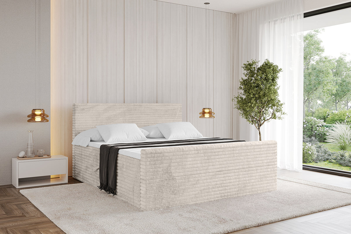 Łóżko boxspring TOLO-Z-v1 sztruks