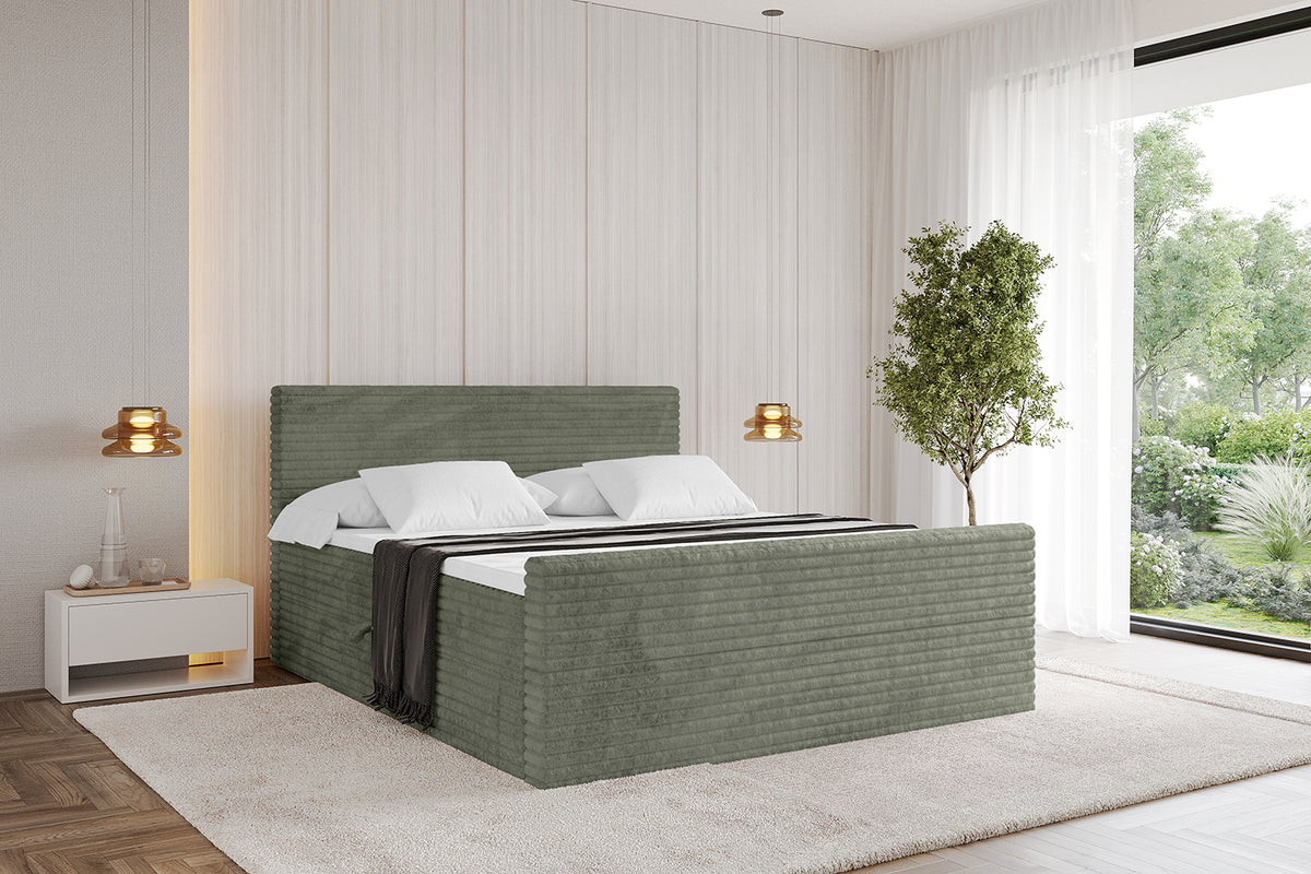 Łóżko boxspring TOLO-Z-v1 sztruks