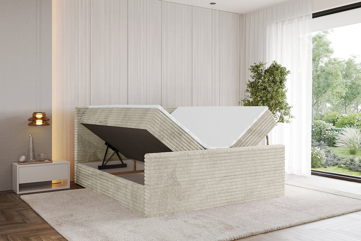 Łóżko boxspring TOLO-Z-v1 sztruks