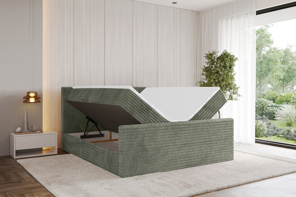Łóżko boxspring TOLO-Z-v1 sztruks