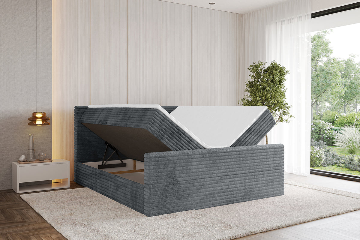 Łóżko boxspring TOLO-Z-v1 sztruks