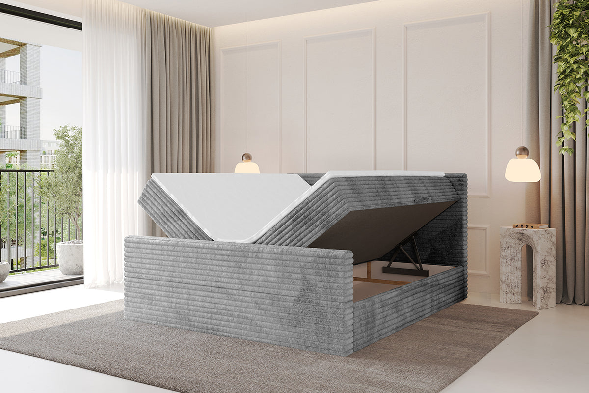 Łóżko boxspring TOLO-Z-v1 sztruks