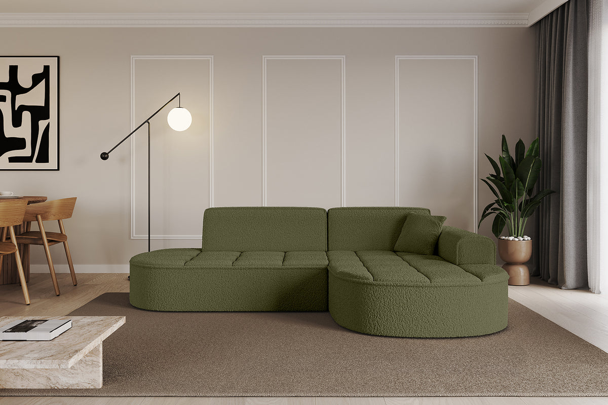Ecksofa TARO-L1 Bouclé