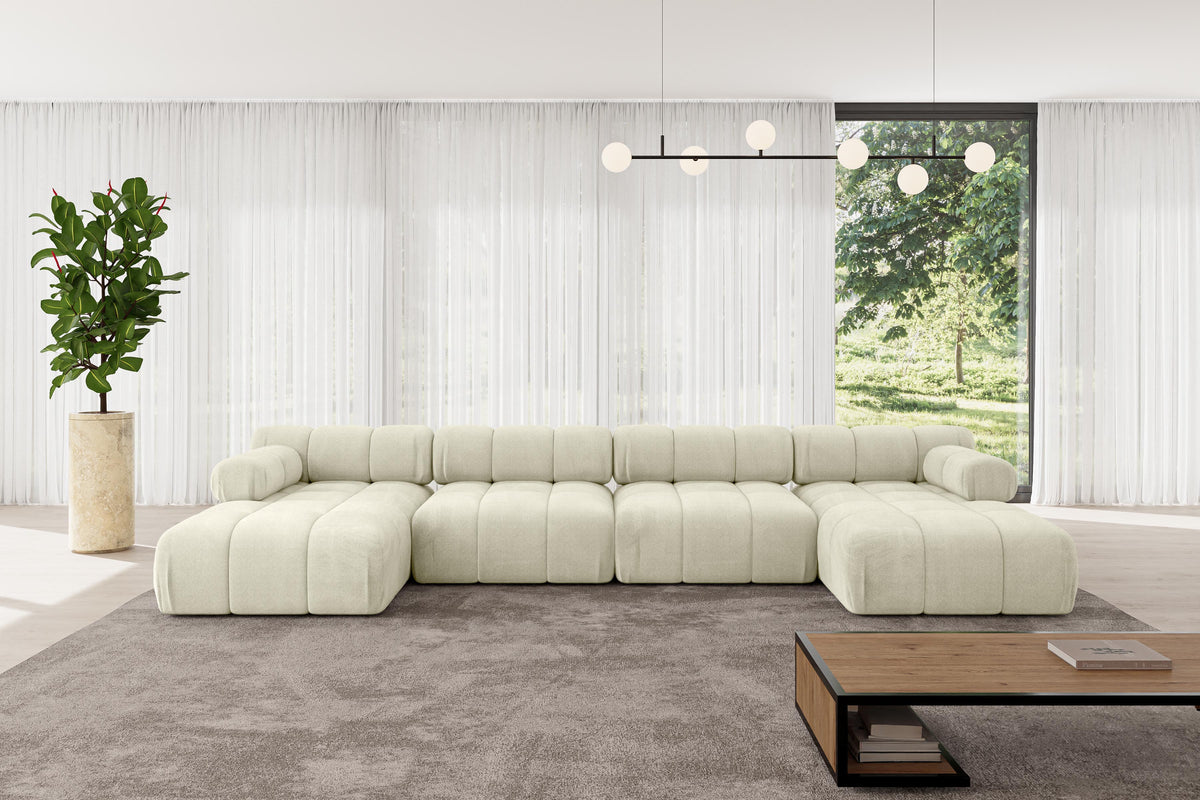 Wohnlandschaft TESSO-U2 Samt