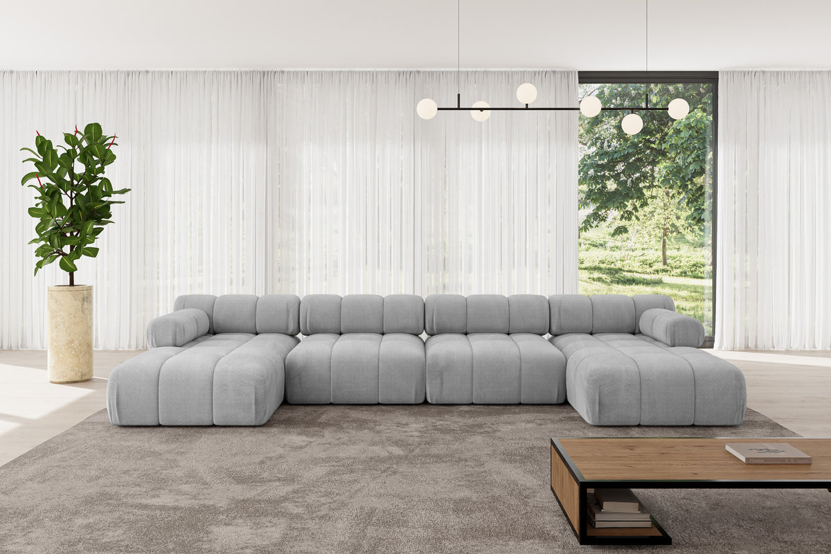 Wohnlandschaft TESSO-U2 Samt