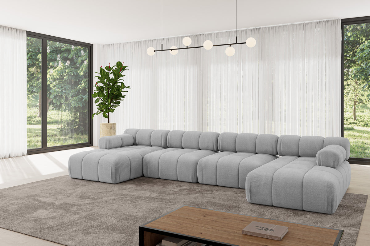 Wohnlandschaft TESSO-U2 Samt