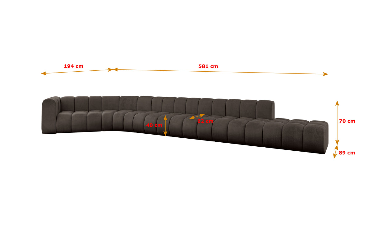 Ecksofa TILMO-L3 Samt