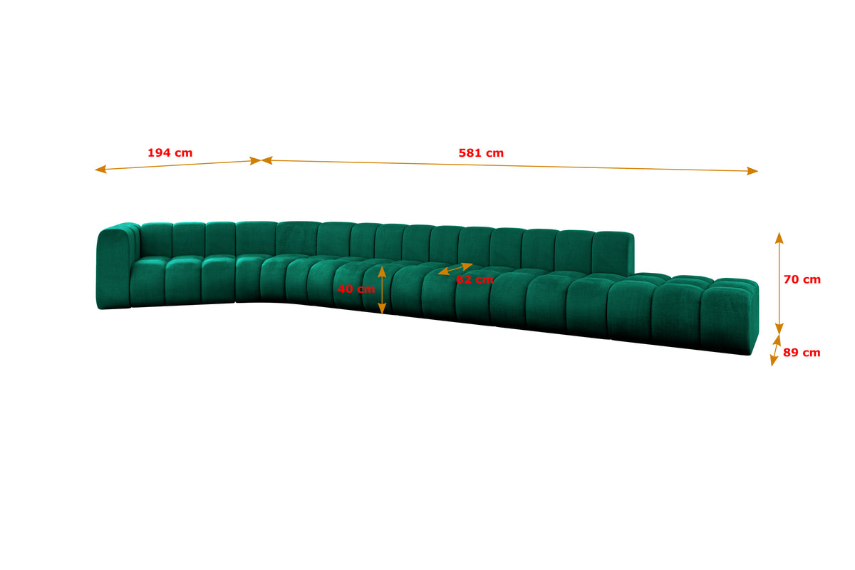 Ecksofa TILMO-L3 Samt