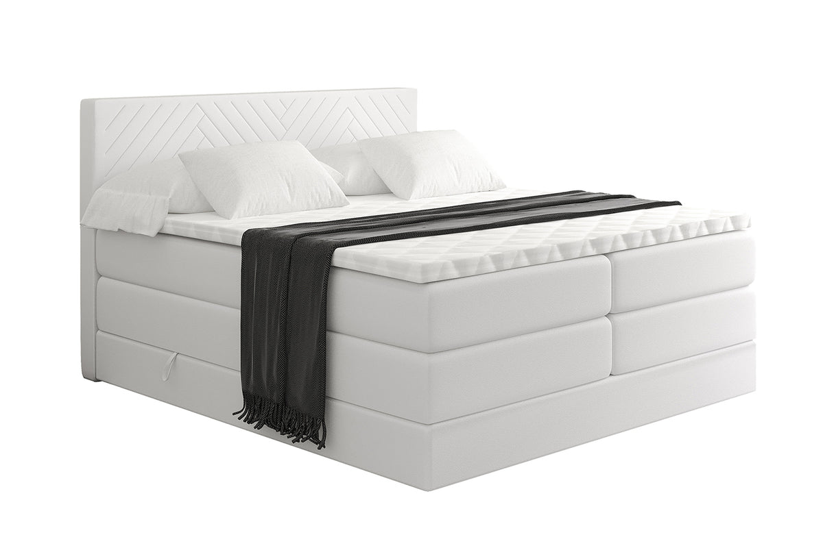 Boxspringbett VEXA KING Kunstleder
