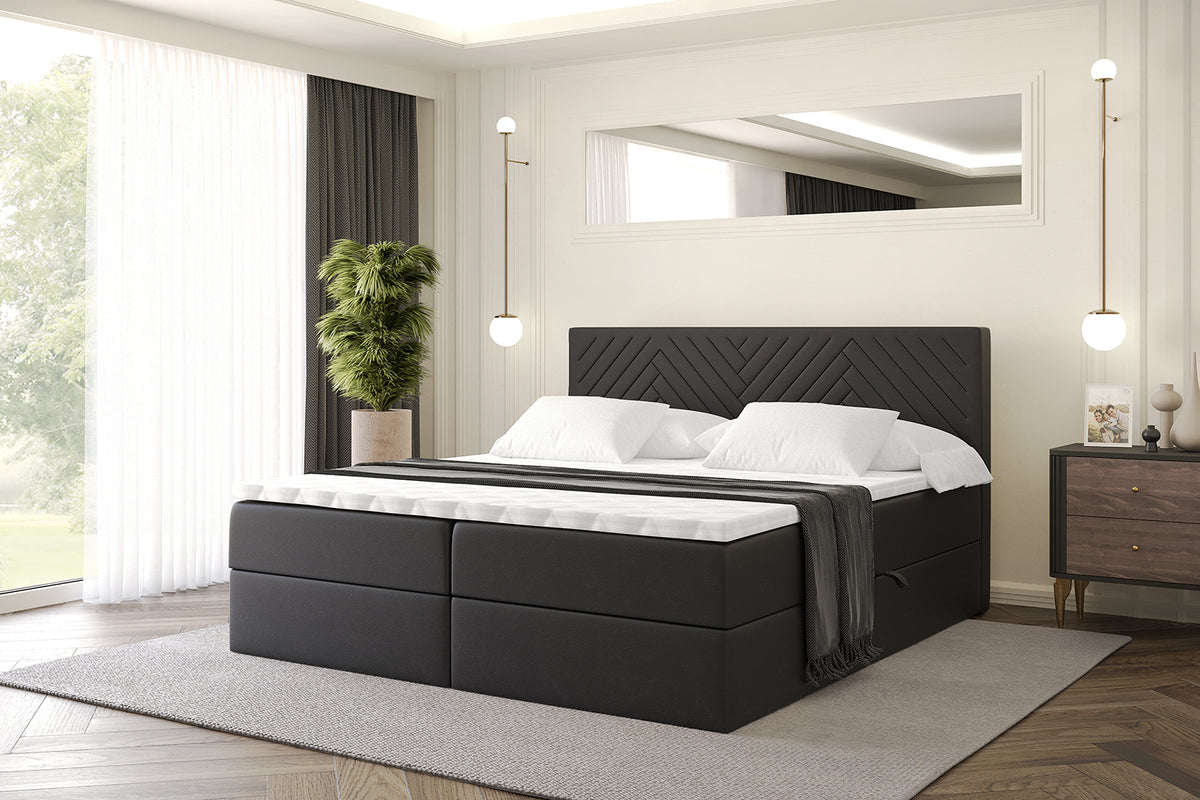 Łóżko boxspring VEXA ekoskóra
