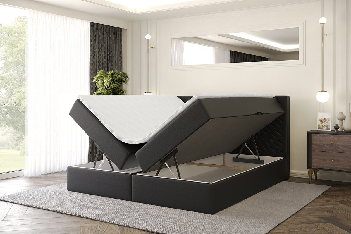 Łóżko boxspring VEXA ekoskóra