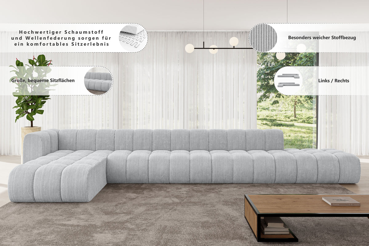 Narożnik ZUVON-L3 sztruks
