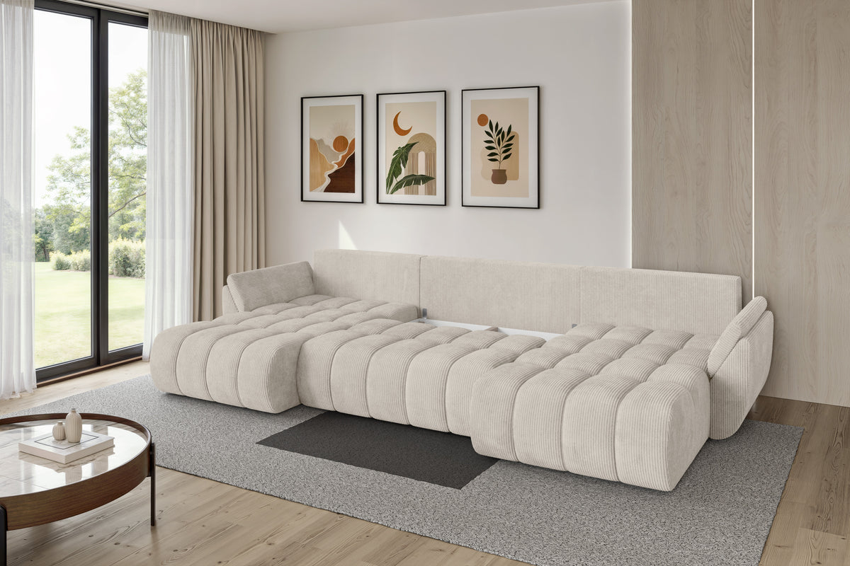 Wohnlandschaft TOKO-U-v1 Cord