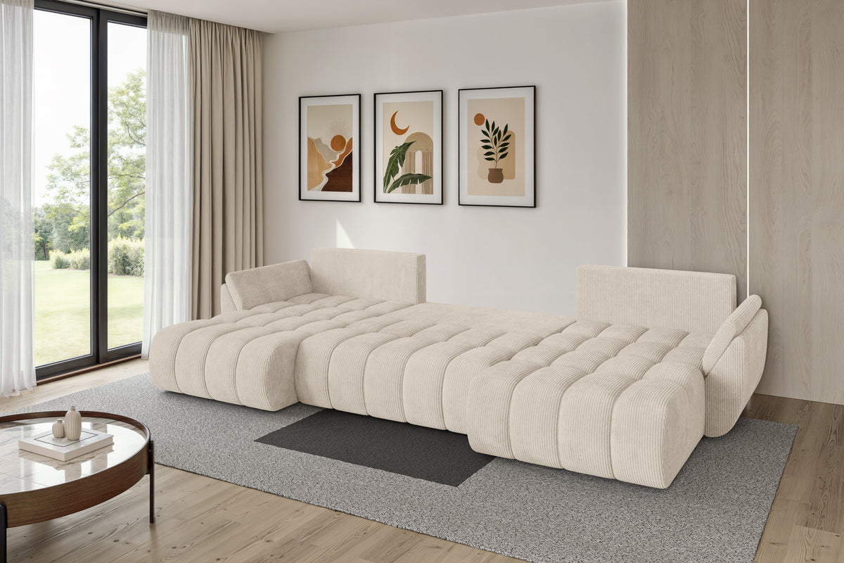 Wohnlandschaft TOKO-U-v1 Cord