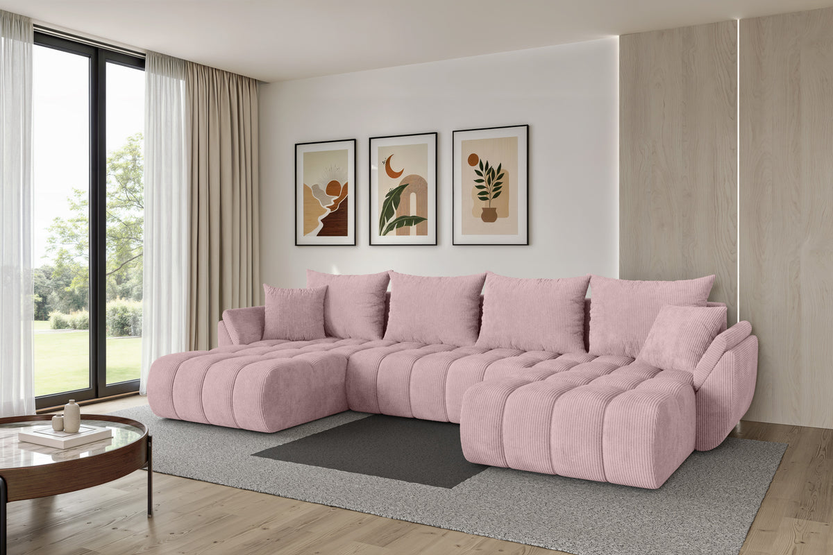Wohnlandschaft TOKO-U-v1 Cord