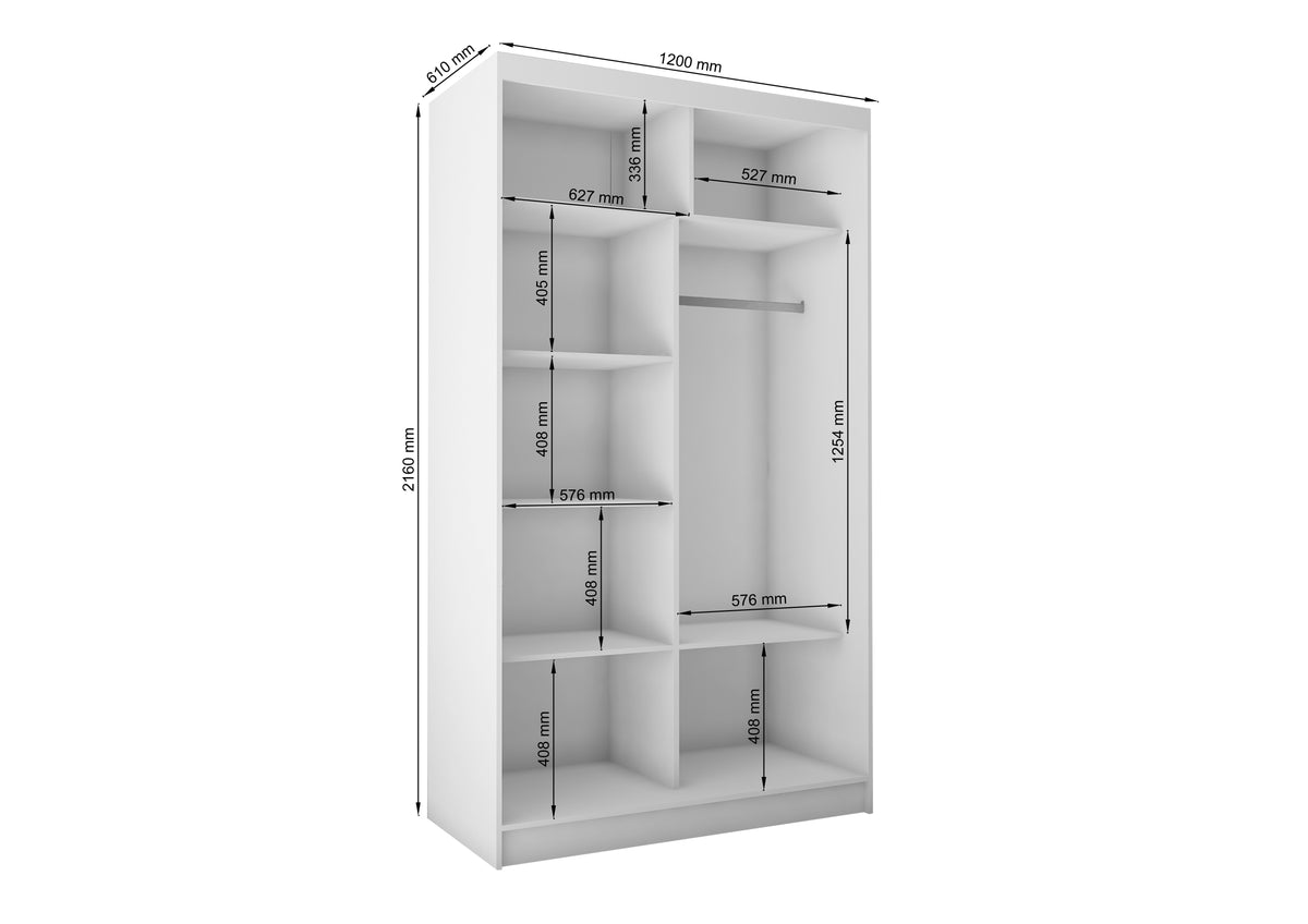 Schwebetürenschrank DEBI