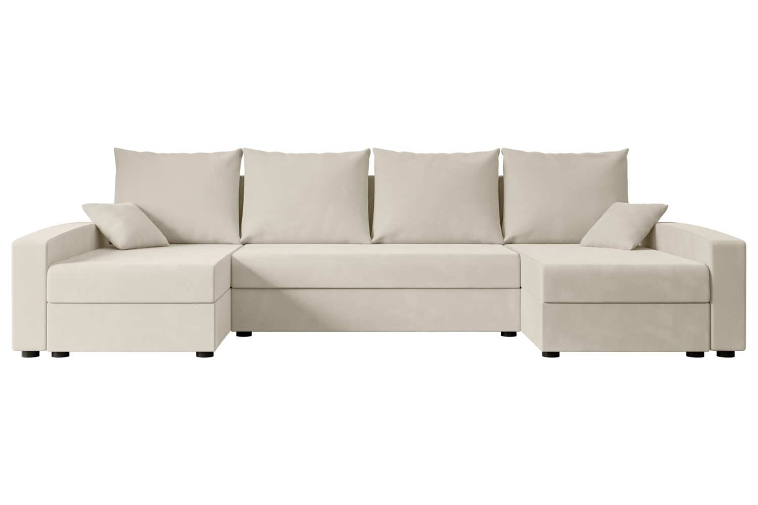 Wohnlandschaft ALESIA-U Beige - Paros 01
