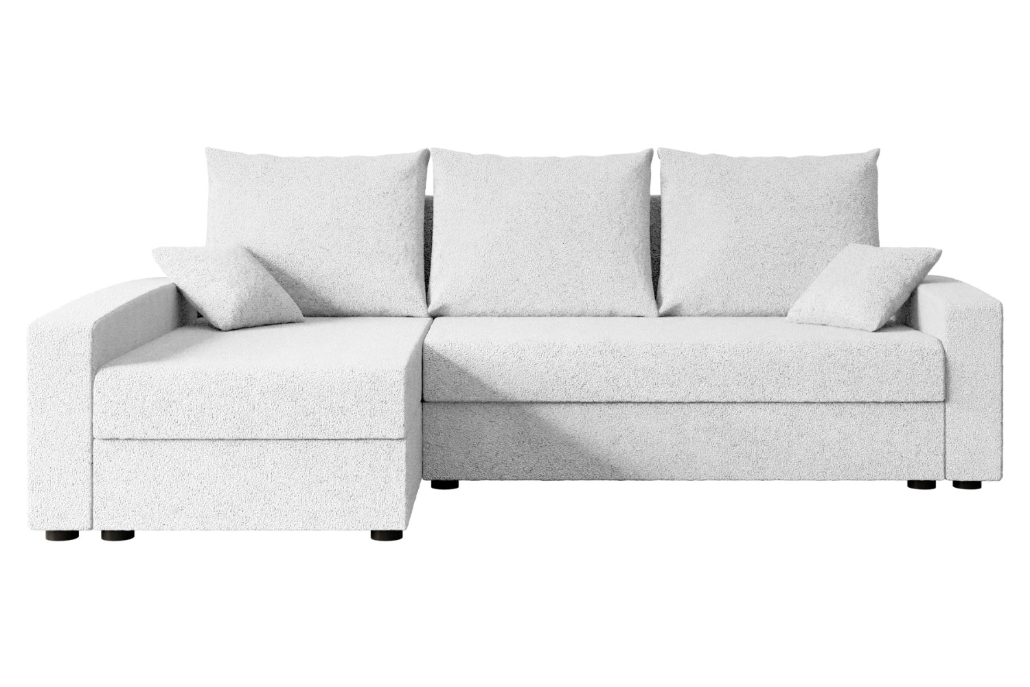 Ecksofa ALESIA-L Weiß - Quelle 01