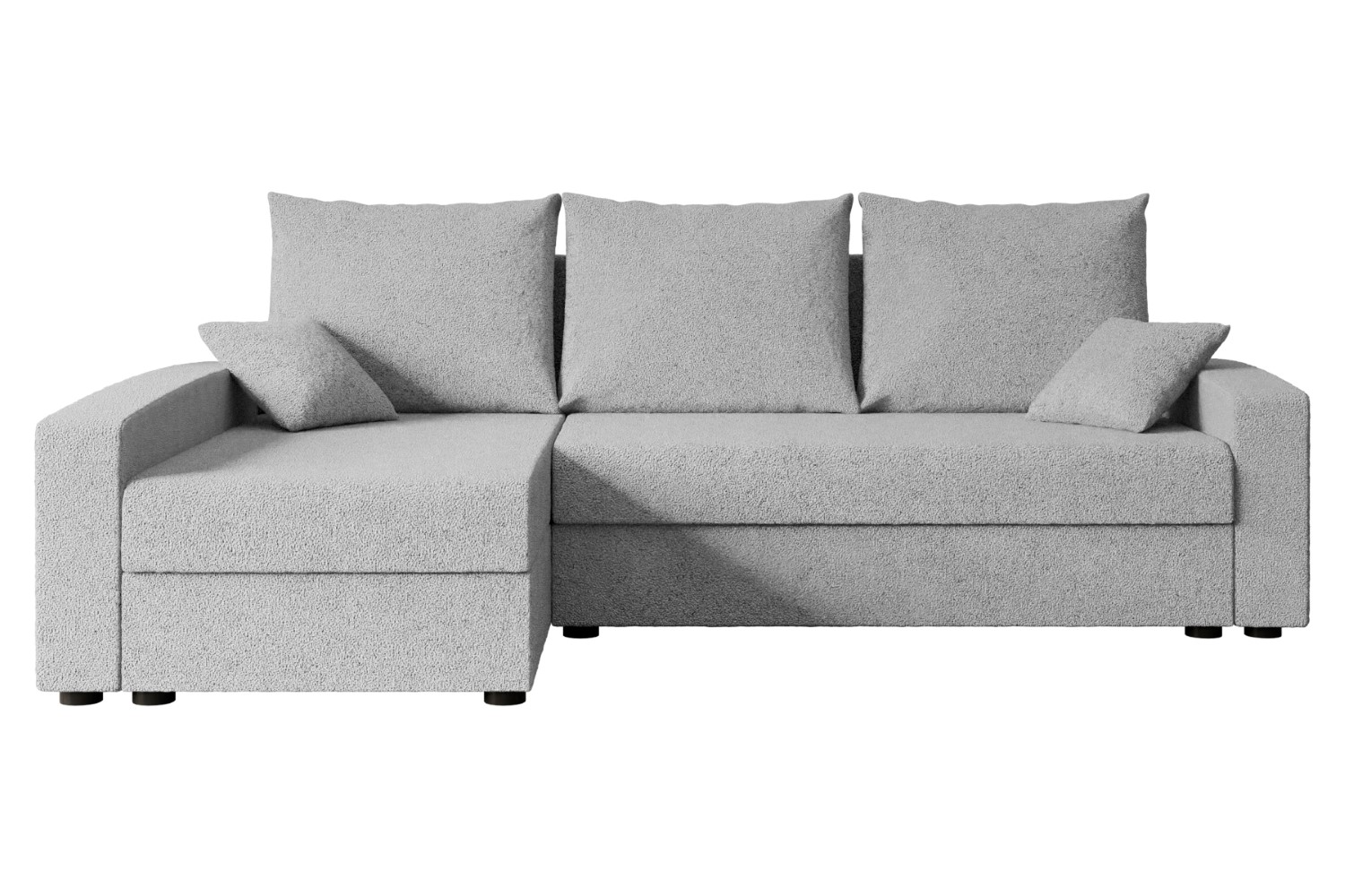 Ecksofa ALESIA-L Hellgrau - Quelle 83