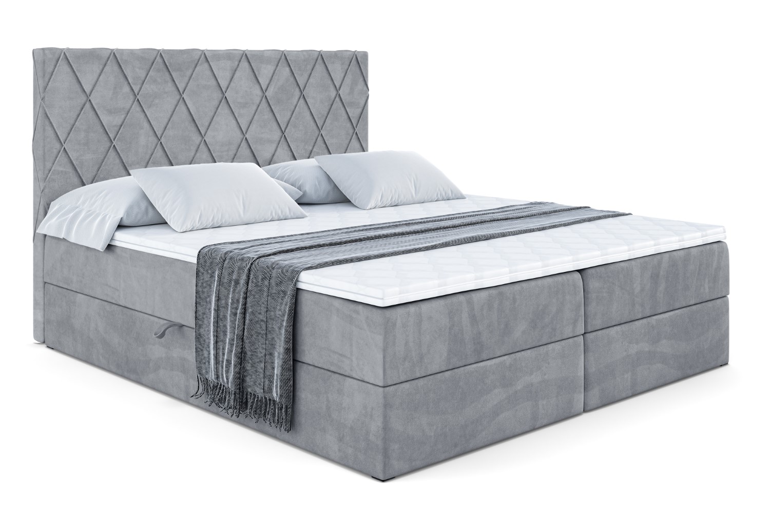 Boxbett LEPARO 120x200 cm Schwarz - Casablanca 2316