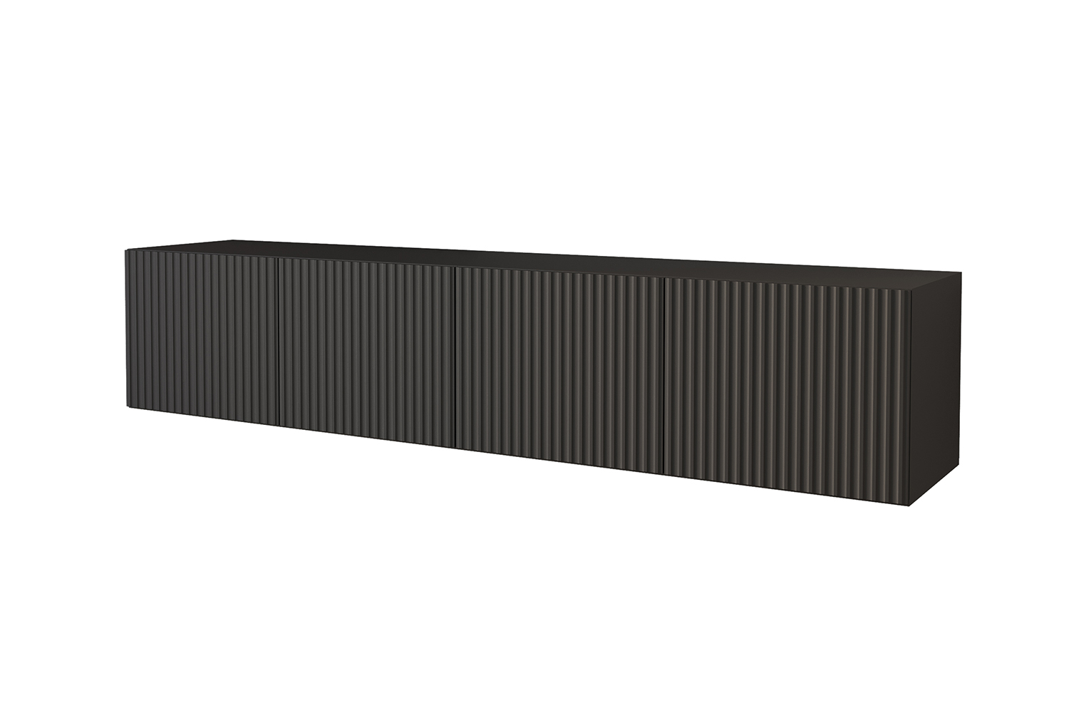 Lowboard NOA 2 x 100 cm Schwarz