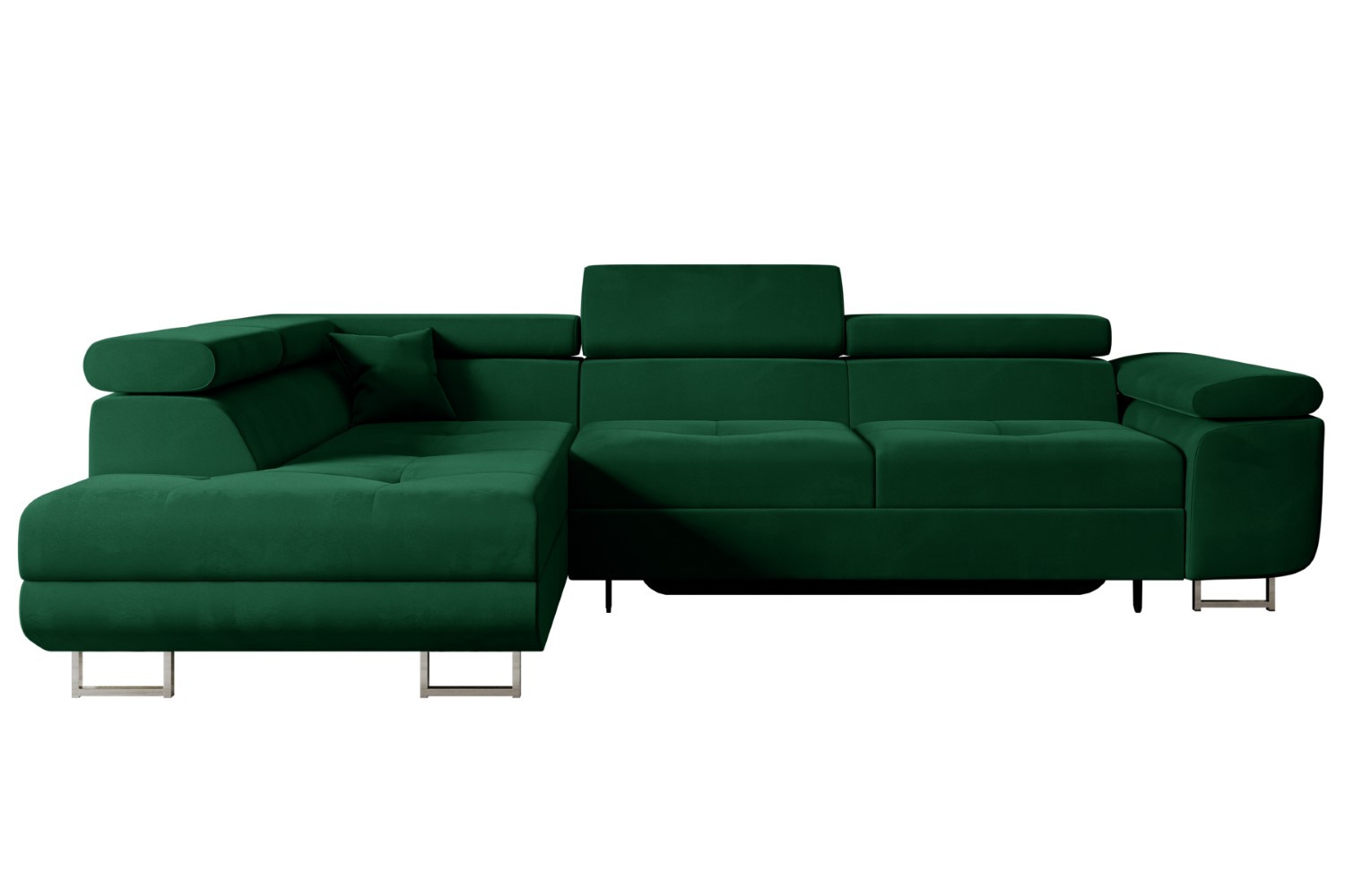Ecksofa GUSA-L Grün - Kronos 19