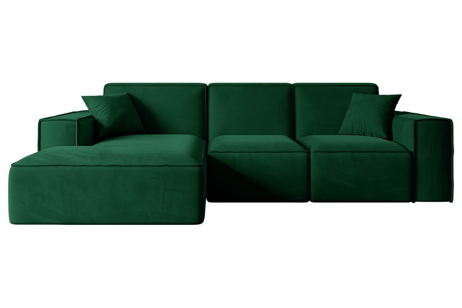 Ecksofa SERRA-L Grün - Kronos 19