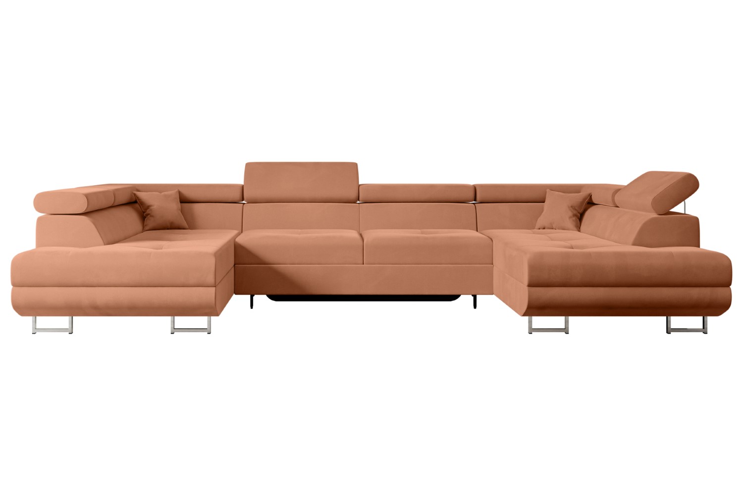 Wohnlandschaft GUSA-U Apricot - Kronos 41