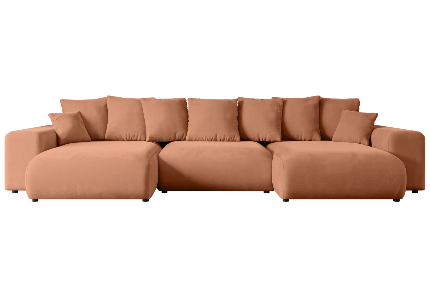 Wohnlandschaft ESKAR-U Apricot - Kronos 41