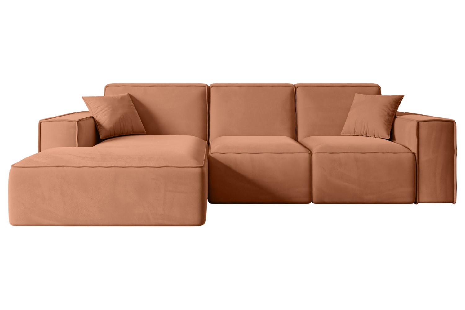 Ecksofa SERRA-L Apricot - Kronos 41