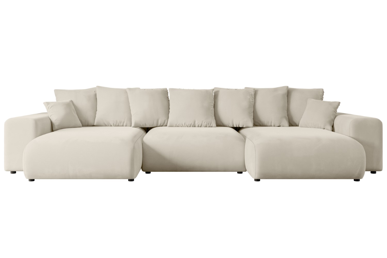 Wohnlandschaft ESKAR-U Beige - Paros 01