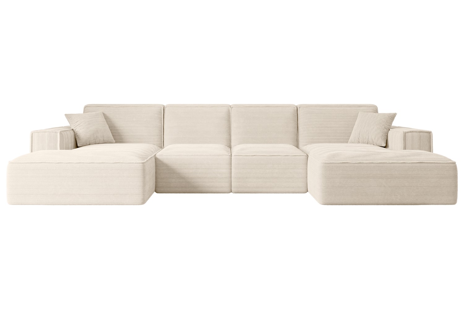 Wohnlandschaft SERRA-U Beige - Poso 105