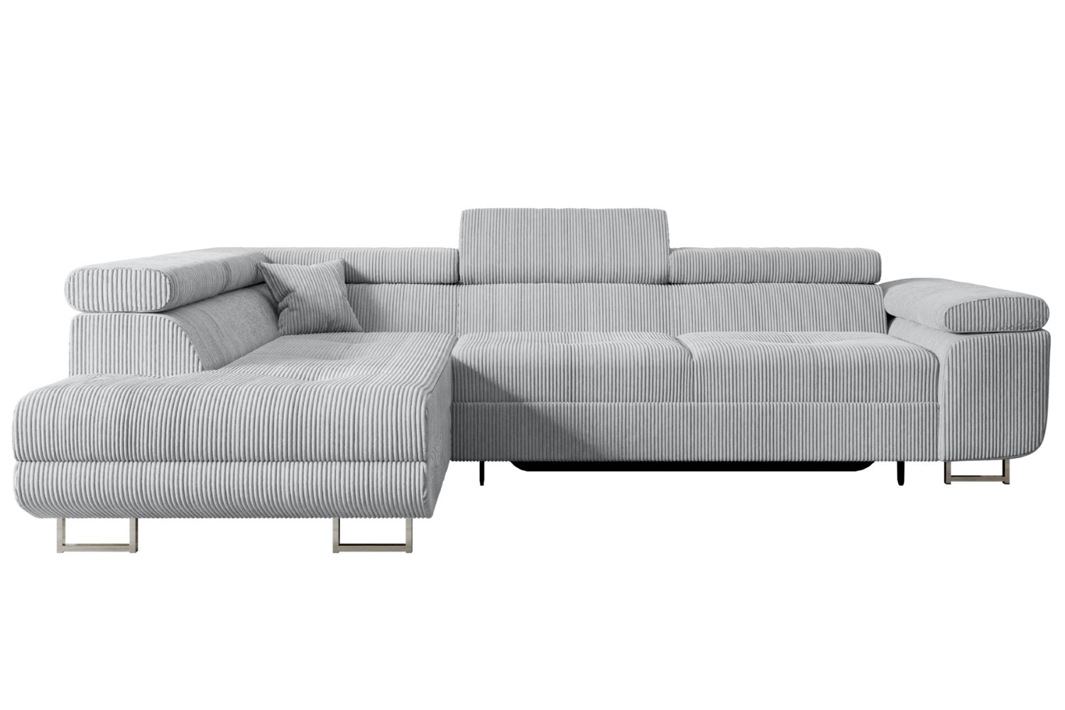 Ecksofa GUSA-L Grau - Poso 110