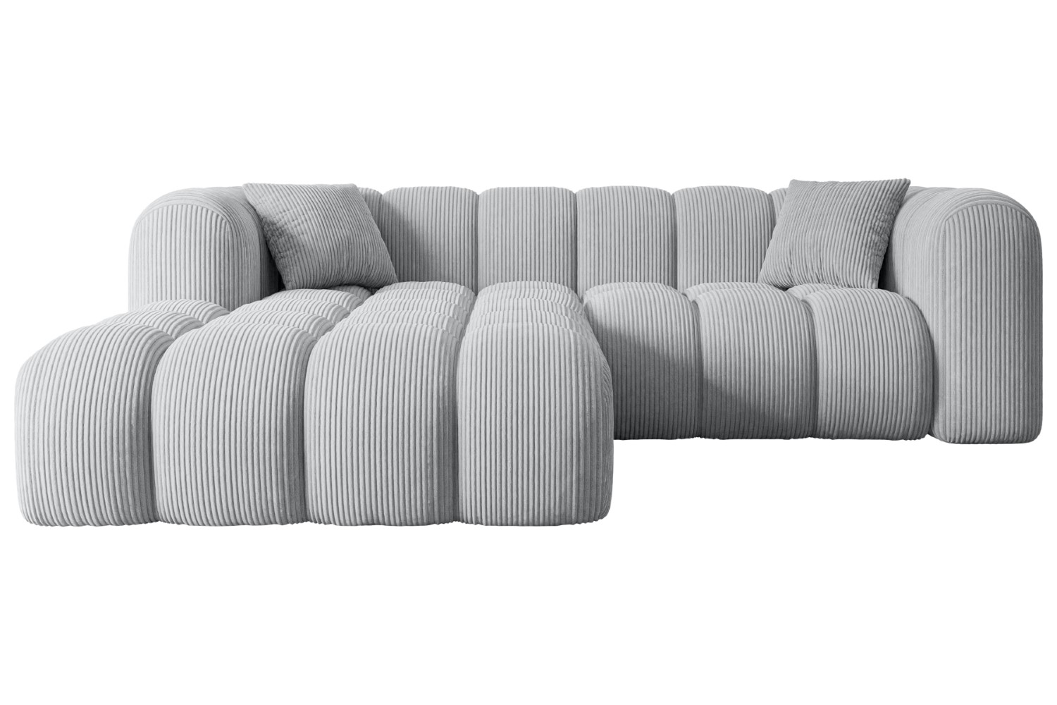 Ecksofa OLEA-L1 Grau - Poso 110