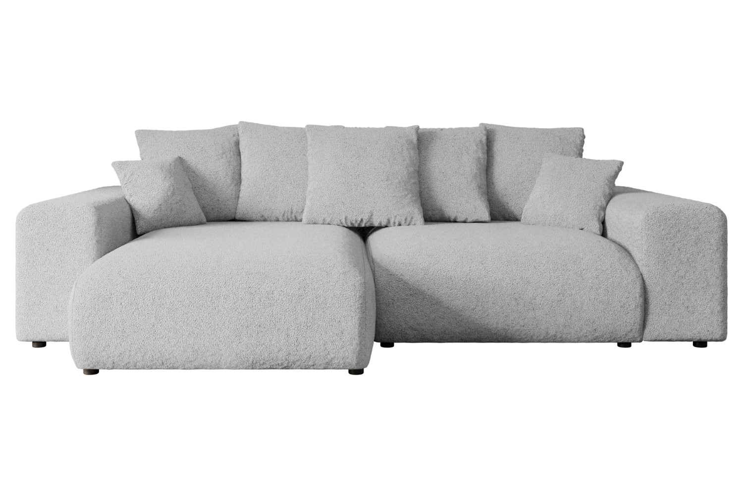 Ecksofa ESKAR-L Hellgrau - Quelle 83