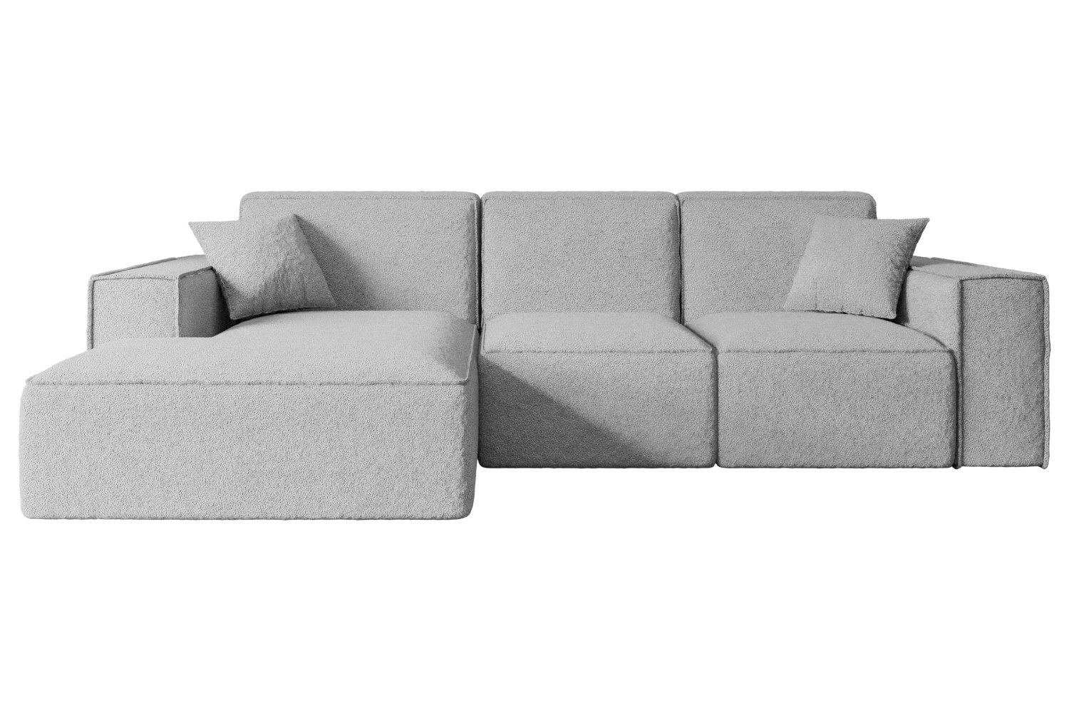 Ecksofa SERRA-L Hellgrau - Quelle 83