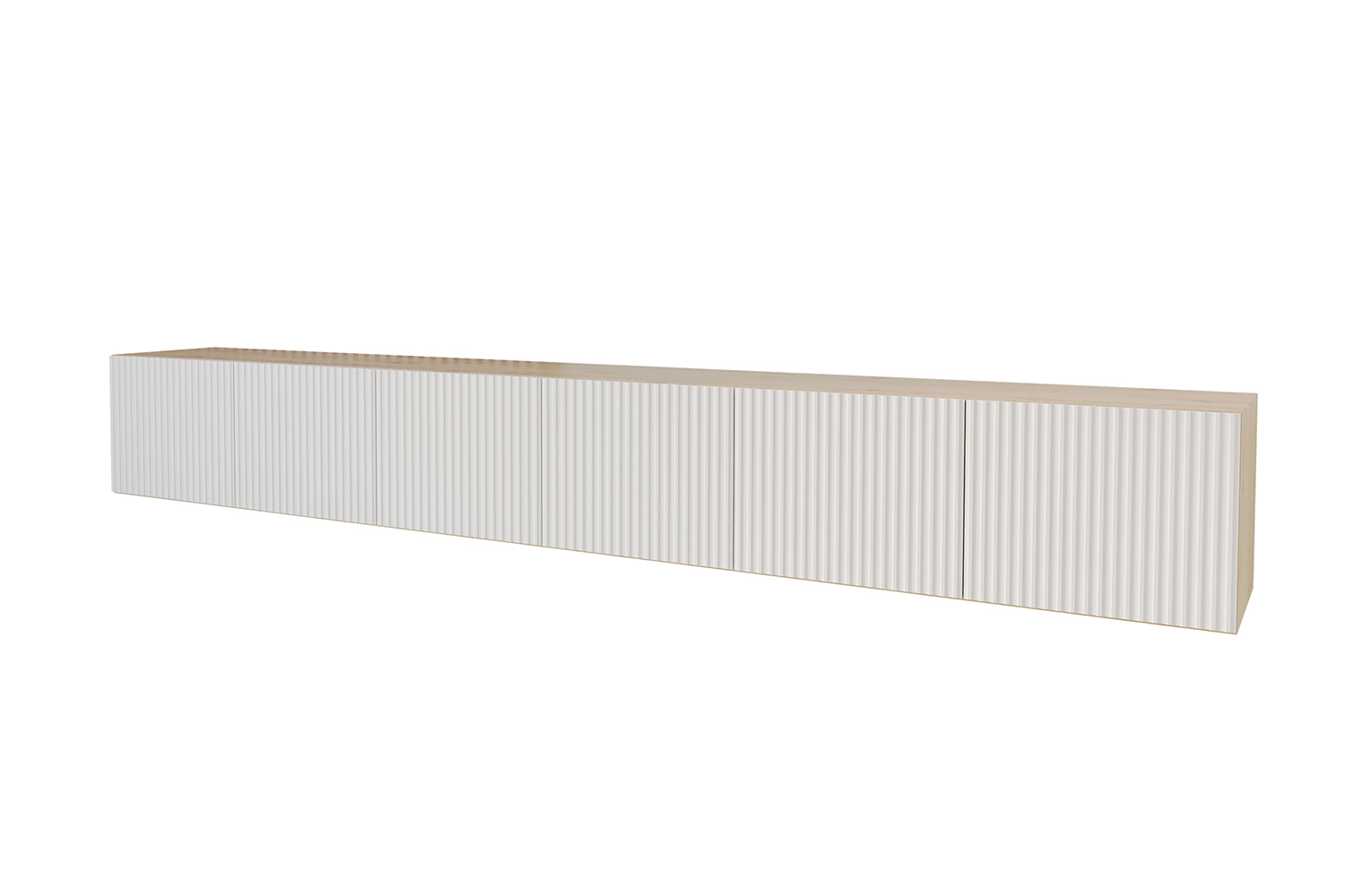 Lowboard NOA 3 x 100 cm Artisan und Weiß