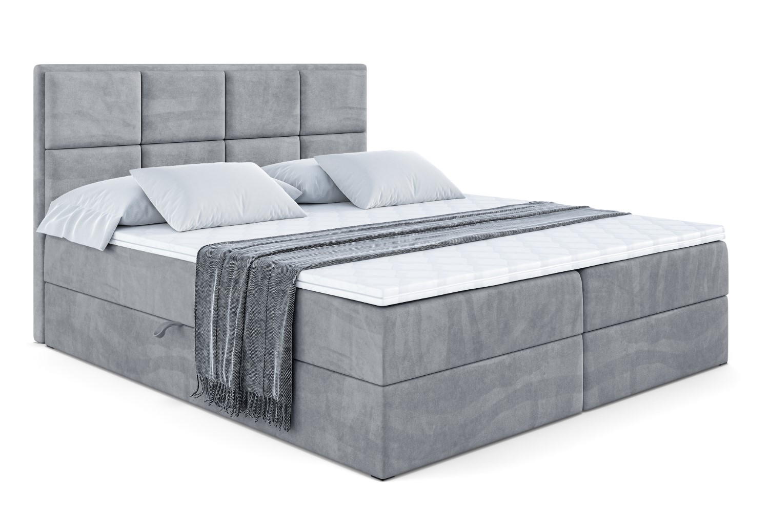 Boxbett NOVA 120x200 cm Grau - Casablanca 2314