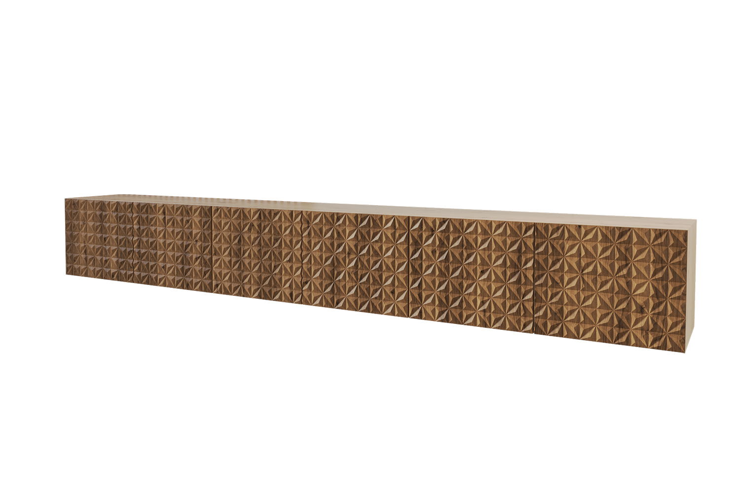 Lowboard VIRA 3 x 100 cm Artisan und Katania