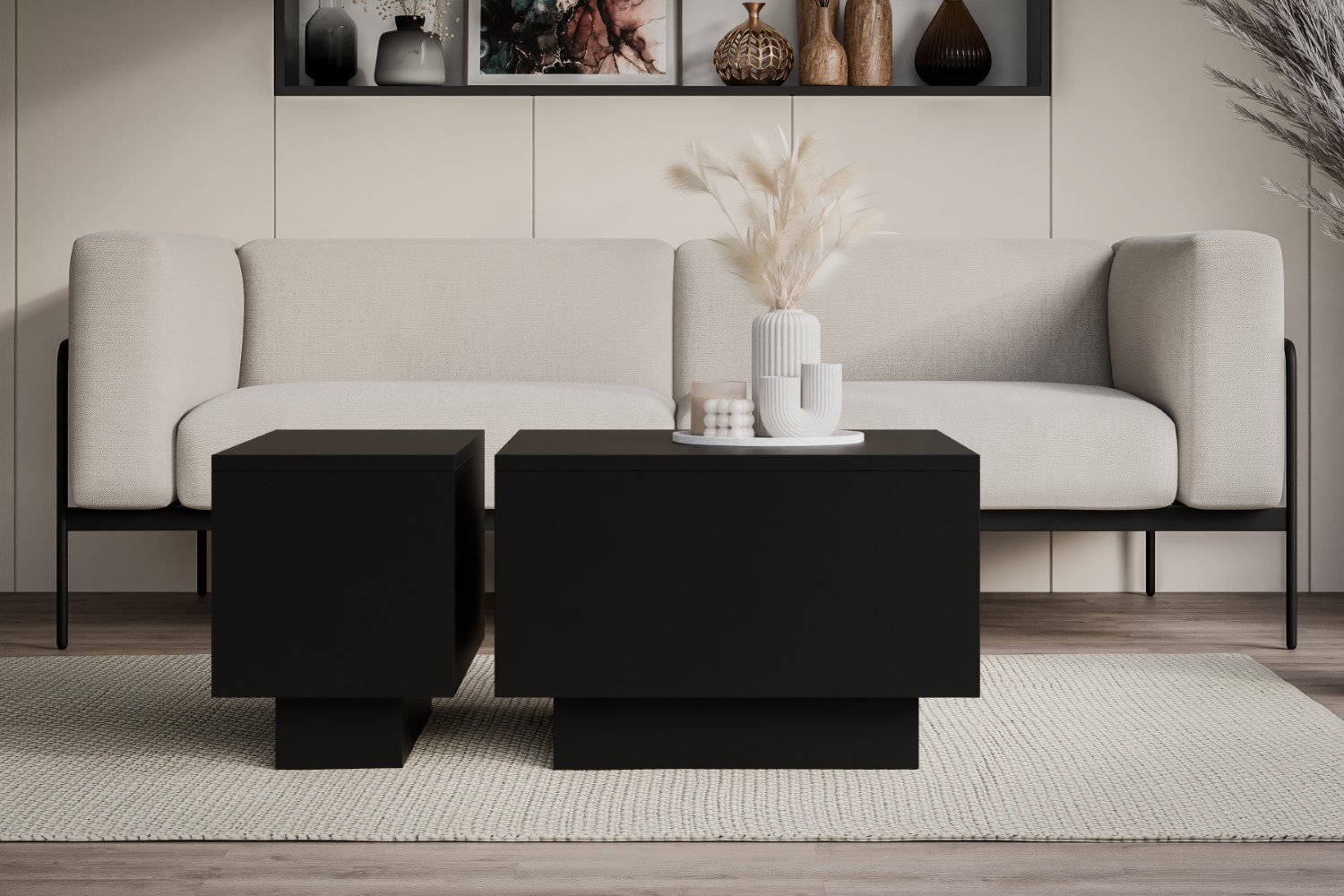 Couchtische MONA36 Schwarz