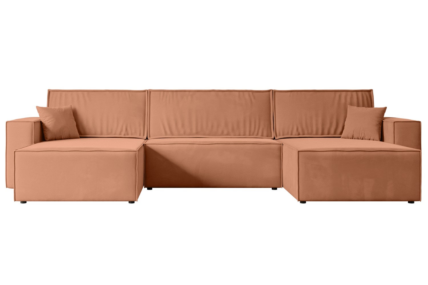 Wohnlandschaft CELTIC-XLU Apricot - Kronos 41