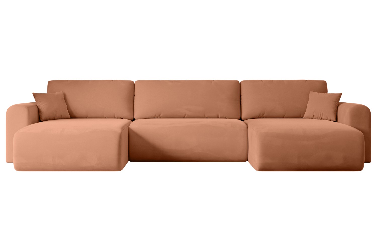 Wohnlandschaft ORRO-U Apricot - Kronos 41