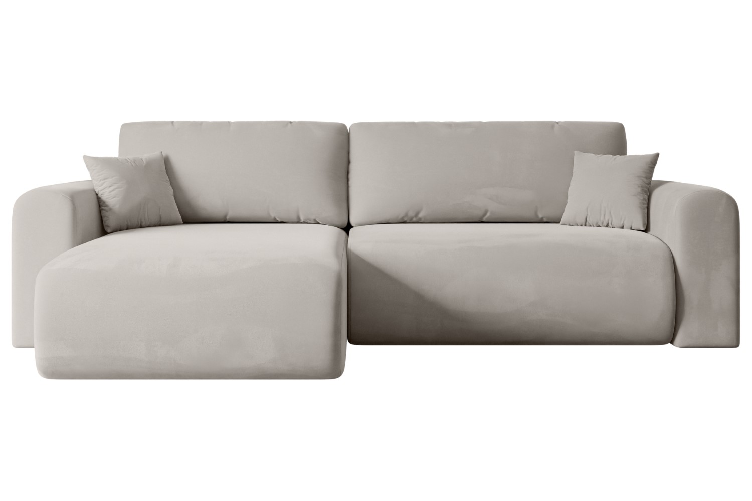 Ecksofa ORRO-L Hellbraun - Paros 02