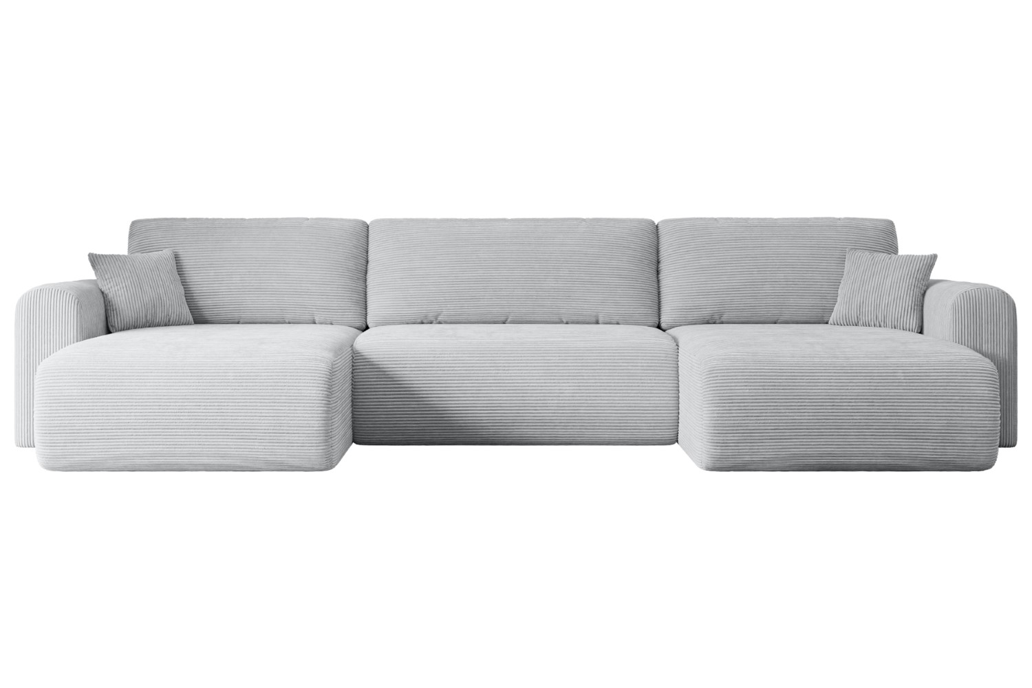 Wohnlandschaft ORRO-U Grau - Poso 110