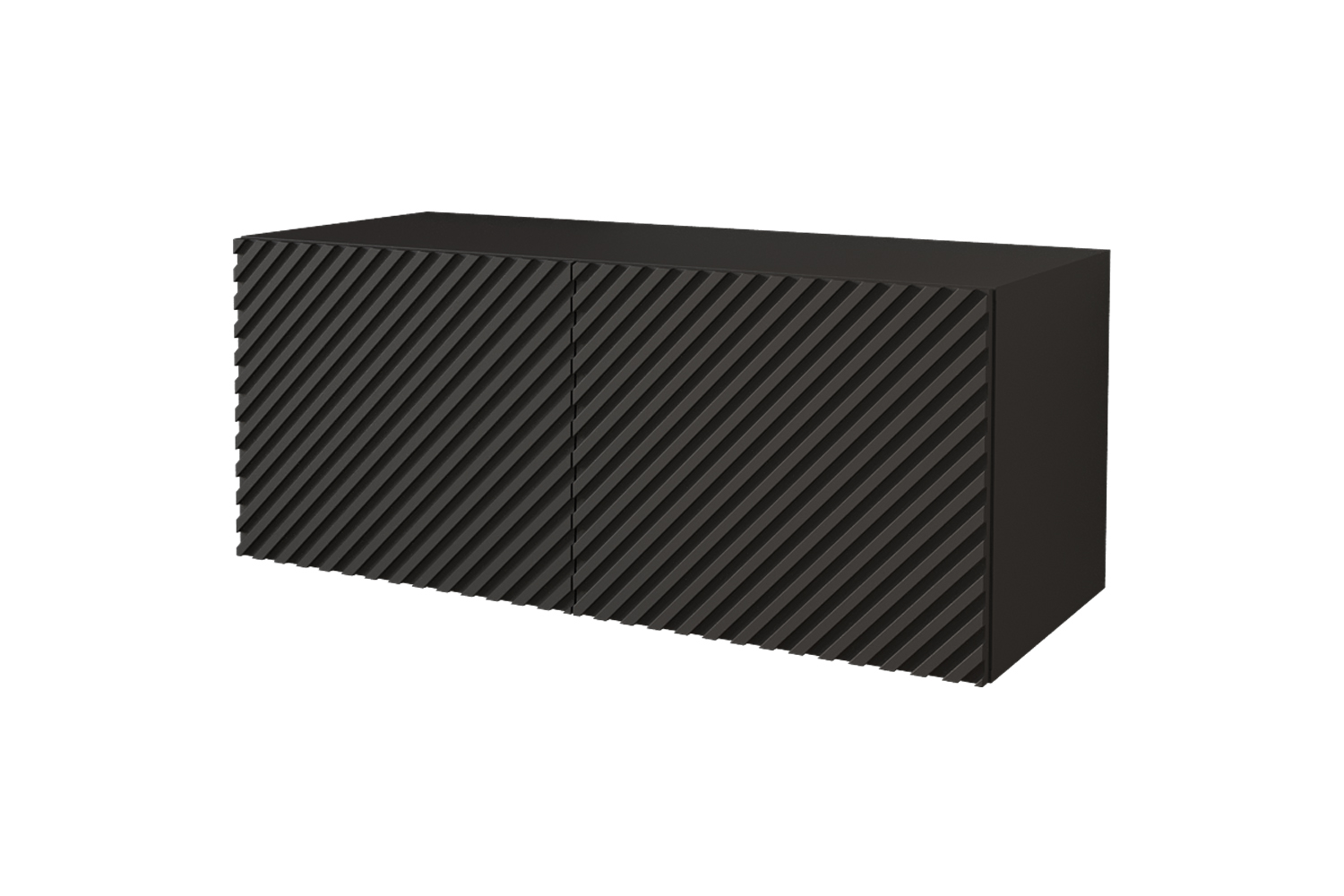 Lowboard ZENO 100 cm Schwarz