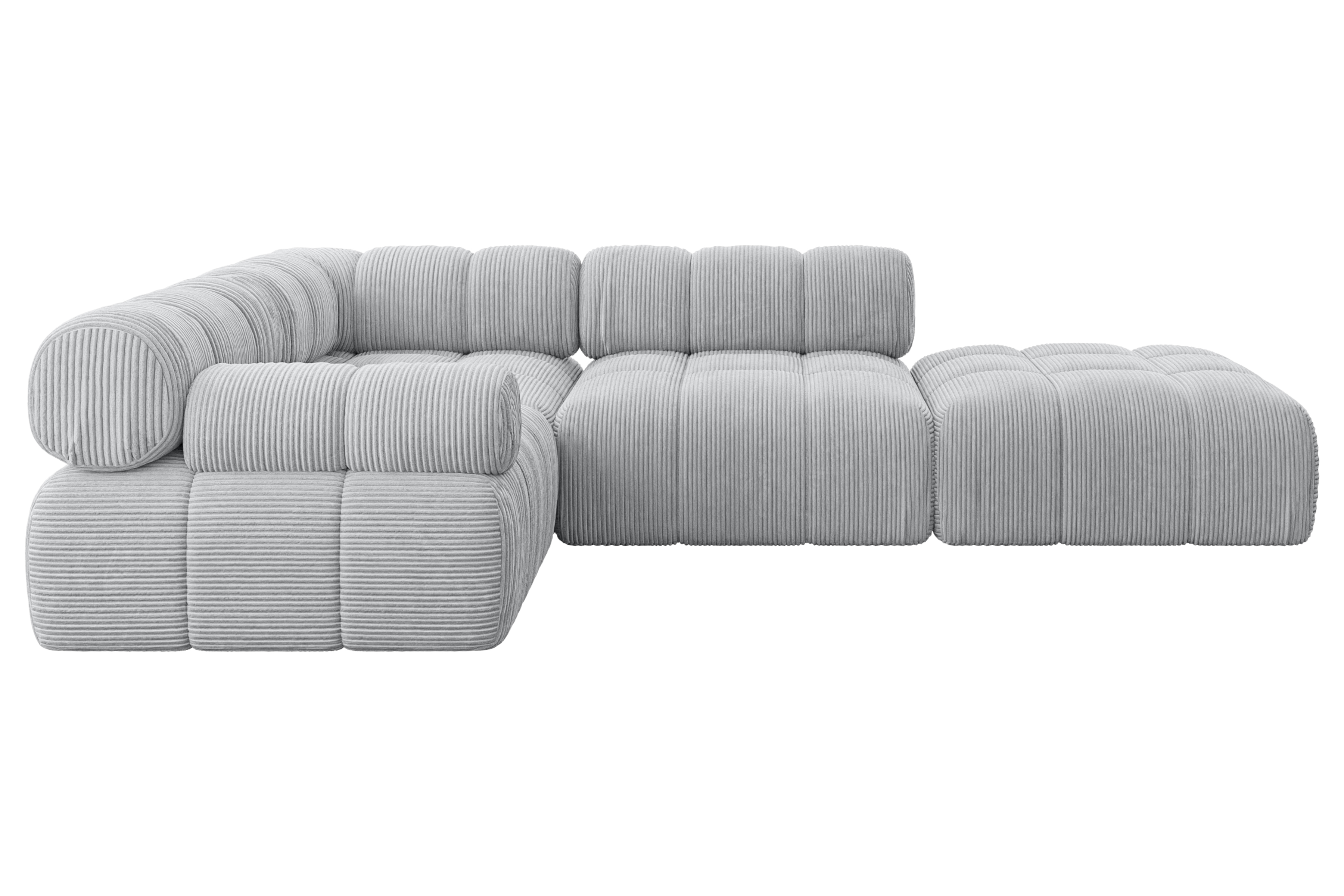 Ecksofa Felto-L1 Grau - Poso 110