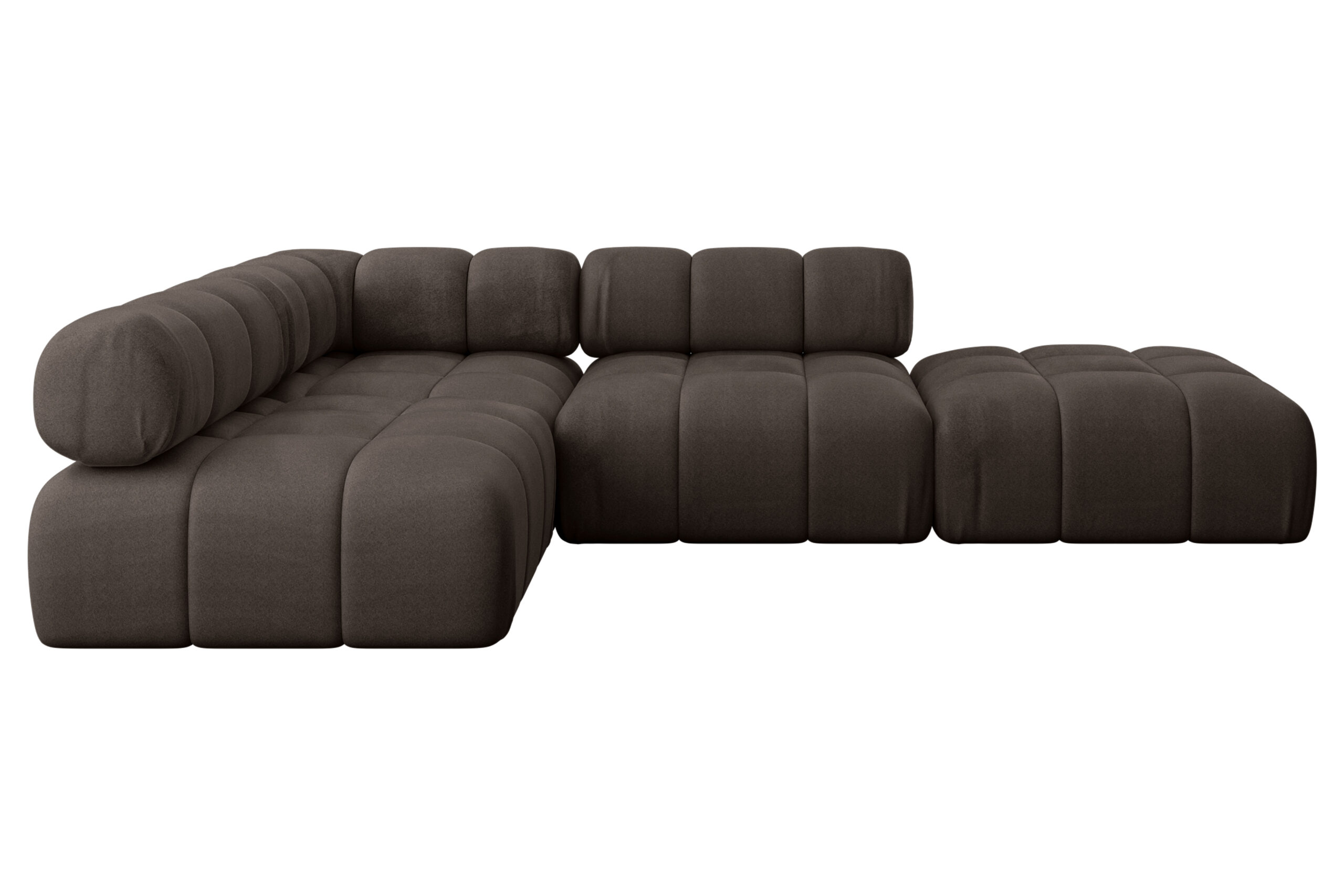 Ecksofa Favio-L1 Braun - Monolith 15