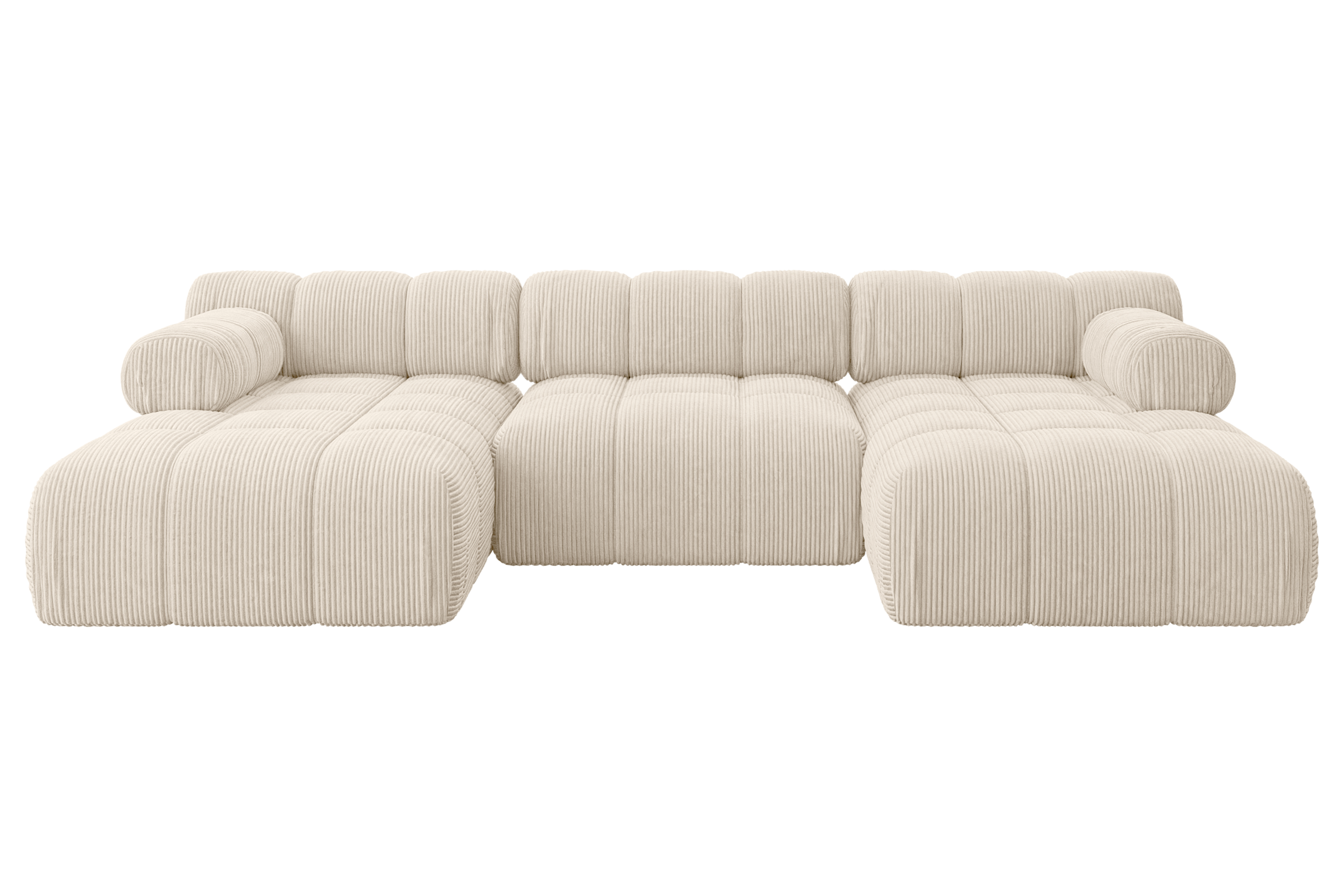 Wohnlandschaft Tesso-U1 Beige - Poso 105
